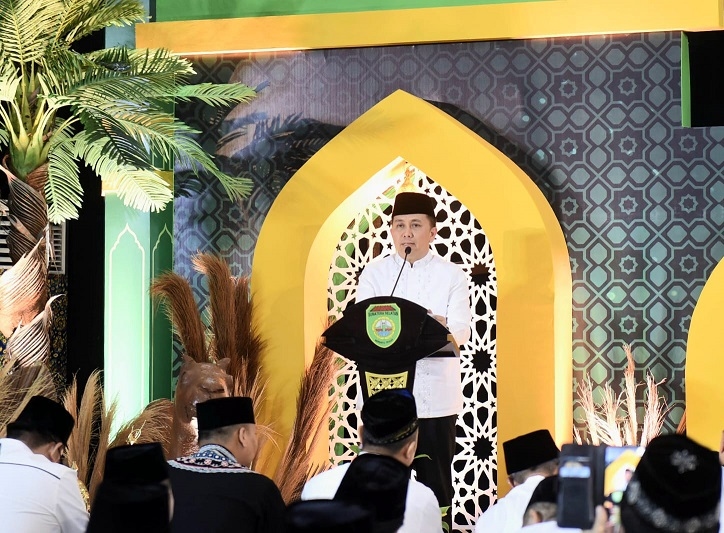 Buka Pengajian Ramadan 1445 Hijriah, Pj Gubernur Agus Fatoni Ajak Umat Muslim di Sumsel Tetap Produktif