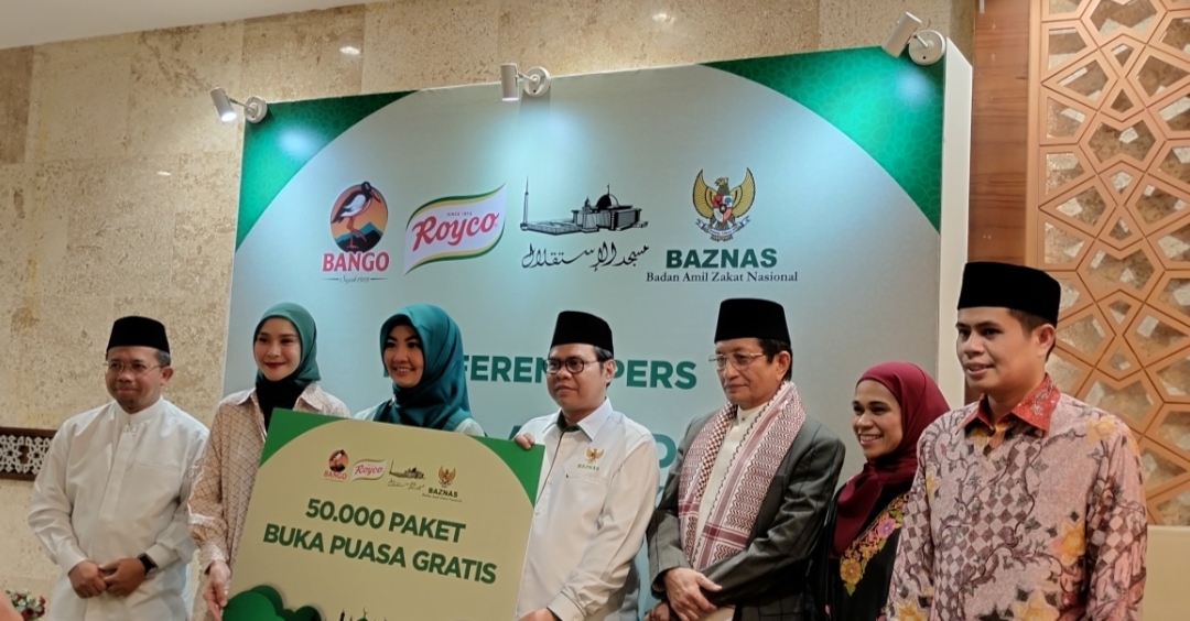 BAZNAS Bersama Royco dan Bango Bagikan 50.000 Paket Buka Puasa Gratis