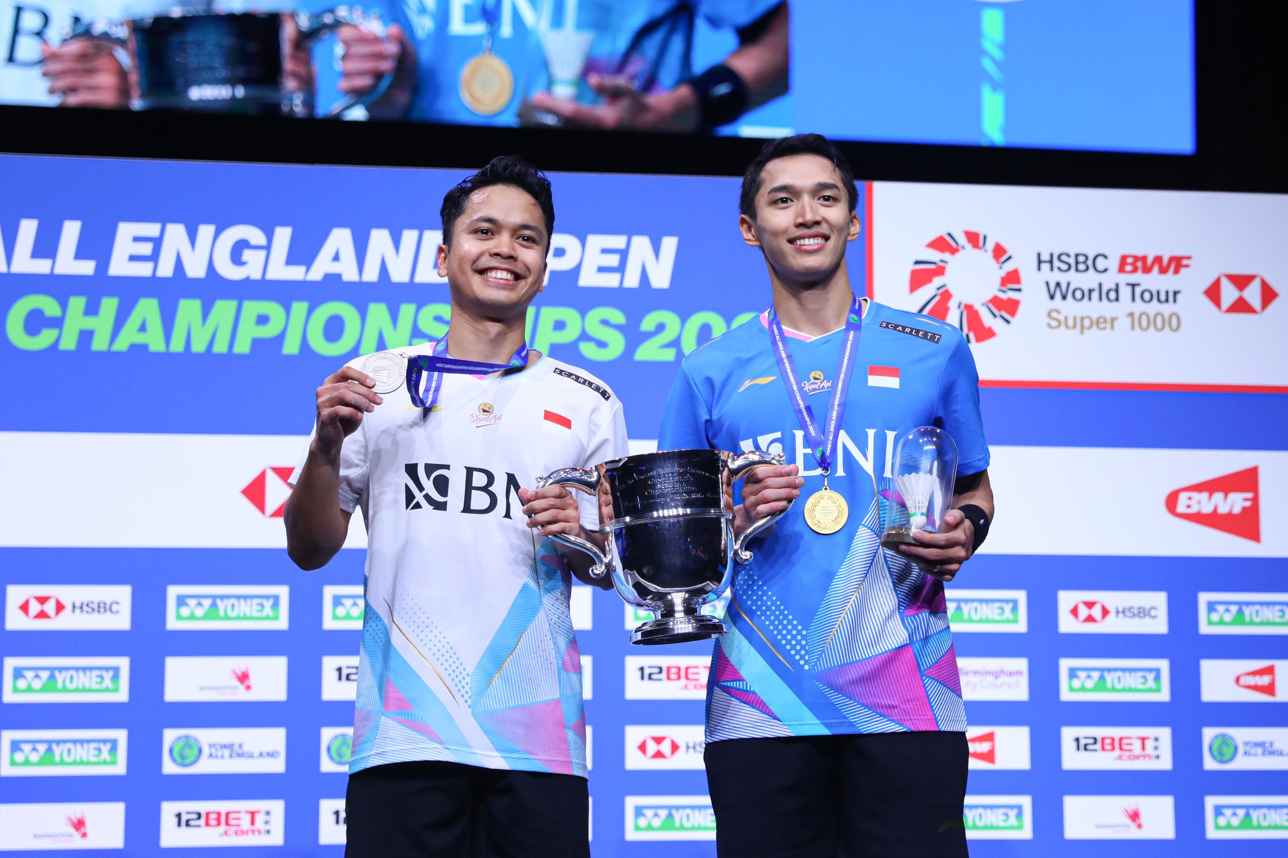 Ranking BWF: Pasca All England, Anthony Ginting ke Peringkat 3, Jonatan Naik 4 Posisi
