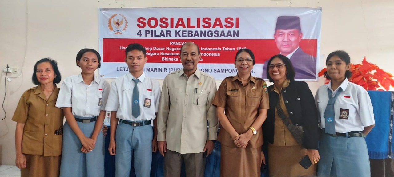 Nono Sampono Gelar Sosialisasi 4 Pilar MPR RI di SMAN 12 Ambon