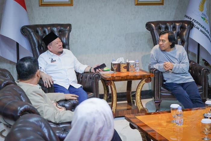 Ketua DPD RI Gelar Buka Bersama Senator Terpilih, Komeng Lontarkan Pertanyaan Menarik