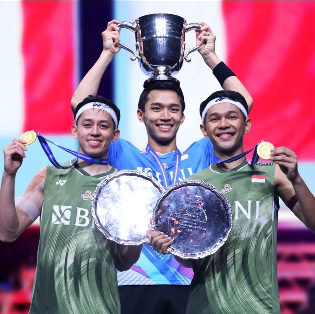 Jokowi Ucapkan Selamat ke Jonatan Christie dan Fajar/Rian Juarai All England 2024