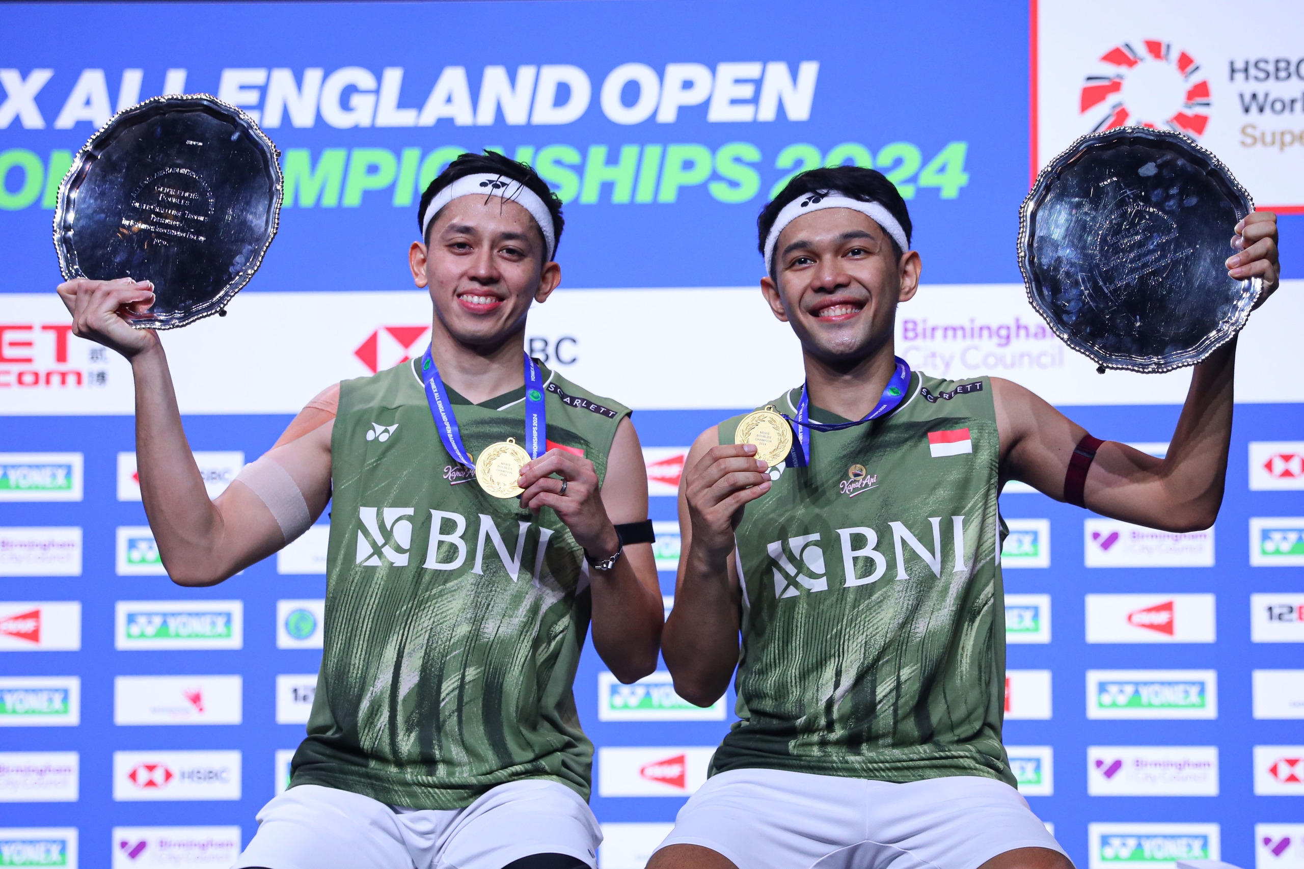 Kalahkan Duet Malaysia, Fajar/Rian Sumbang Gelar Kedua untuk Indonesia di All England