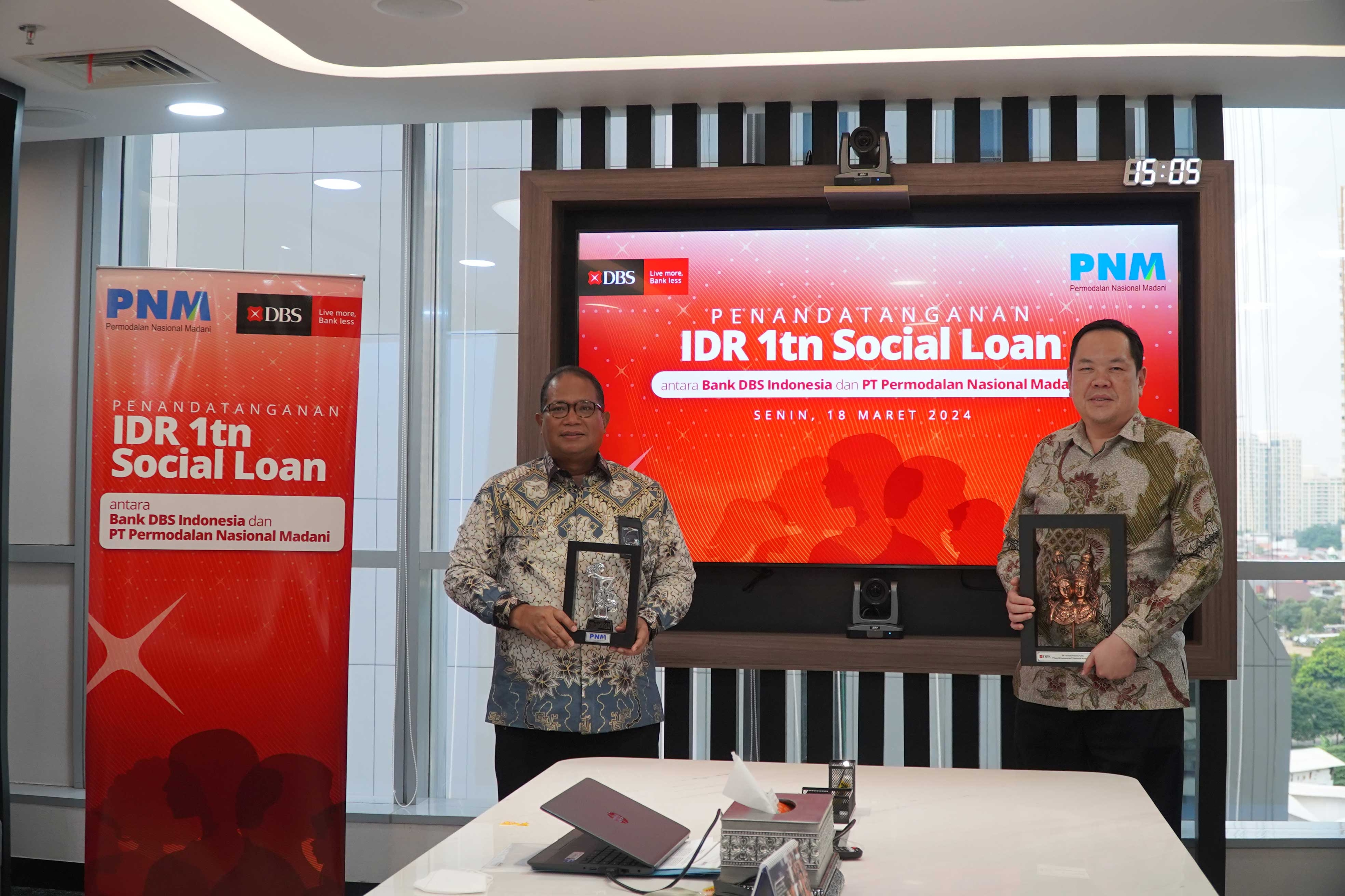 Sasar Pelaku UMKM Perempuan, DBS Salurkan Rp1 T Fasilitas Kredit ke Mekaar PNM