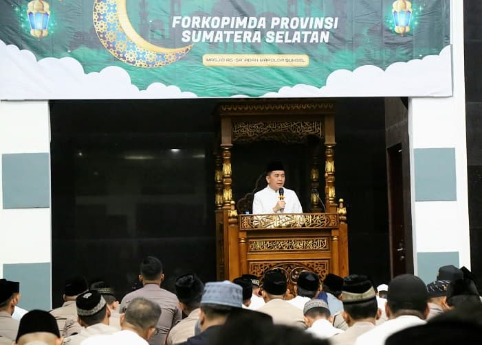 Pj Gubernur Agus Fatoni Minta Masyarakat Jaga Kondusifitas Guna Pertahankan Predikat Sumsel Zero Conflict Selama Ramadhan