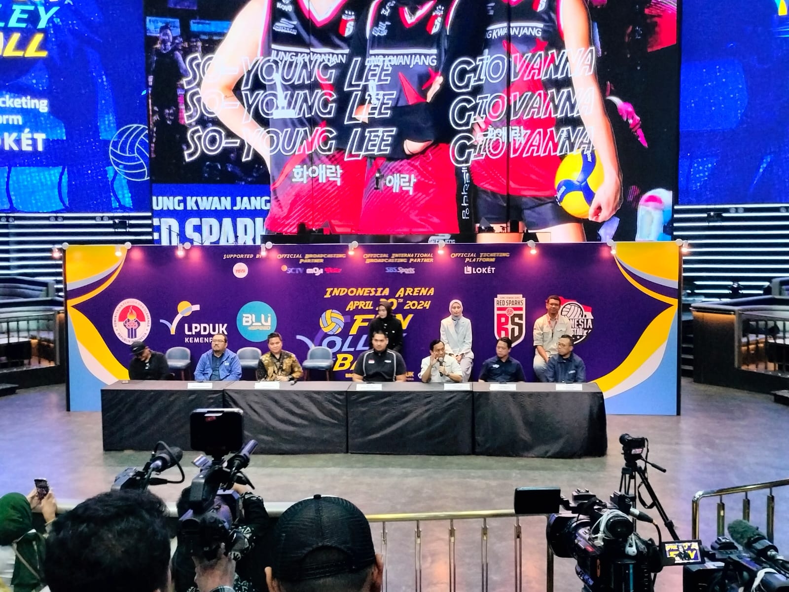 Kerjasama Kemenpora dan Korea Selatan, Indonesia All Star Lawan Klubnya Megawati Hangestri