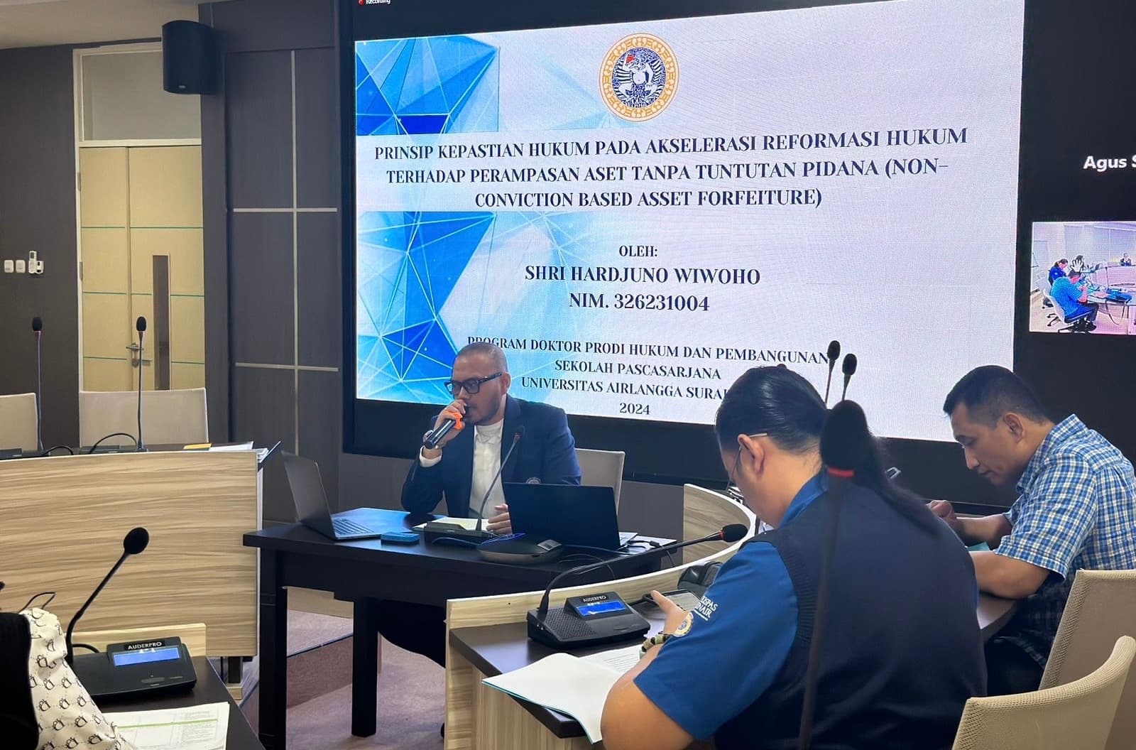 Reformasi Hukum, Hardjuno Wacanakan Perampasan Aset Koruptor Tanpa Melalui Tuntutan Pidana