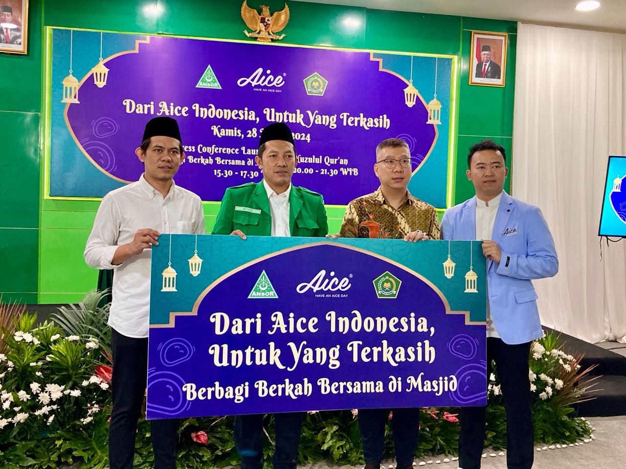 Aice Group Donasikan Es Krim Ramadan Gratis ke 5000 Masjid di Seluruh Indonesia