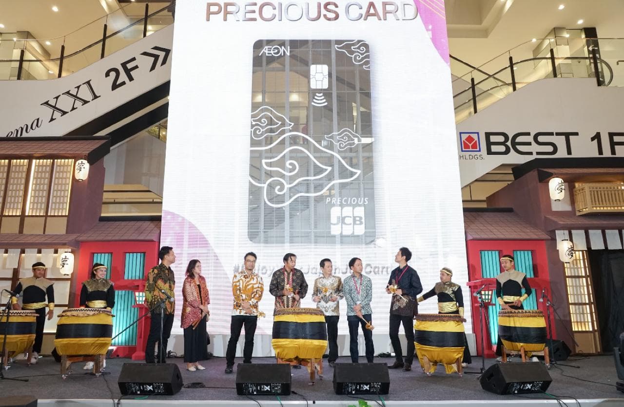 Sasar Segmen Keluarga, AEON Credit Service Indonesia & JCB Luncurkan Kartu Kredit AEON JCB Precious