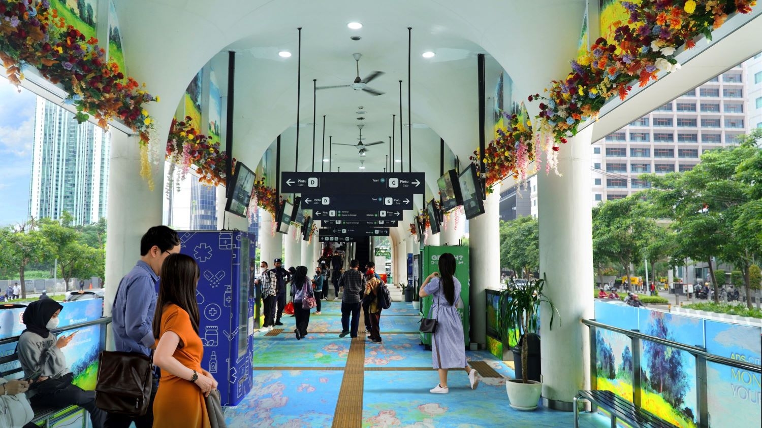 City Vision Hadirkan Inovasi Baru di Halte BRT Jakarta, Apa Itu?