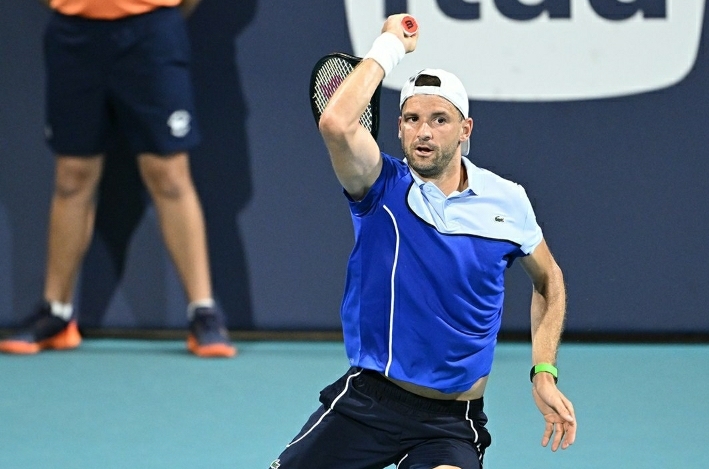 Miami Terbuka: Grigor Dimitrov Pupuskan Peluang Carlos Alcaraz Raih Sunshine Double