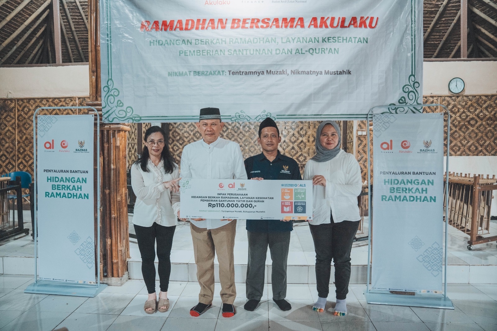 Gelar Kegiatan Berbagi Sambut Bulan Ramadan, Akulaku-Baznas Rangkul Pemulung