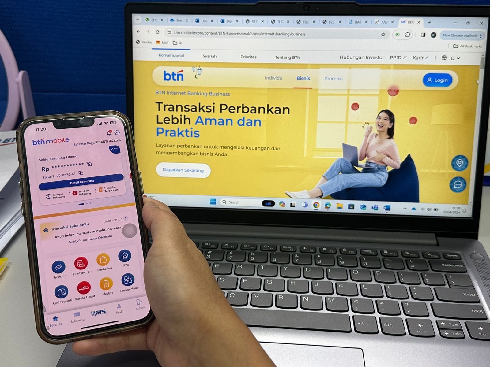 Gaet Pebisnis Muda, BTN Hadirkan Internet Banking Business Guna Pengelolaan Uang Lebih Efektif