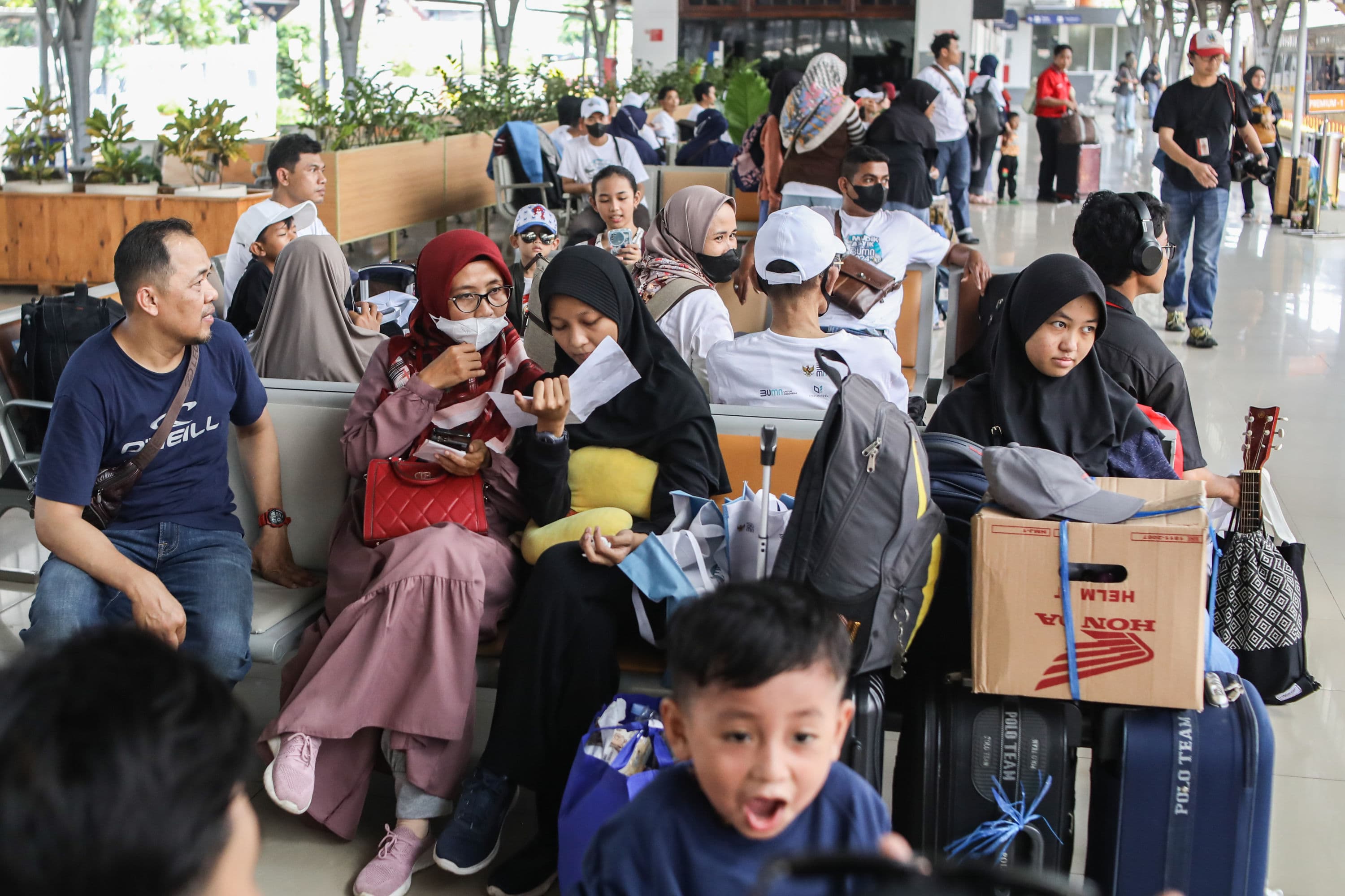 Face Recognition Stasiun Gambir Kurangi Antrean Saat Arus Balik Lebaran
