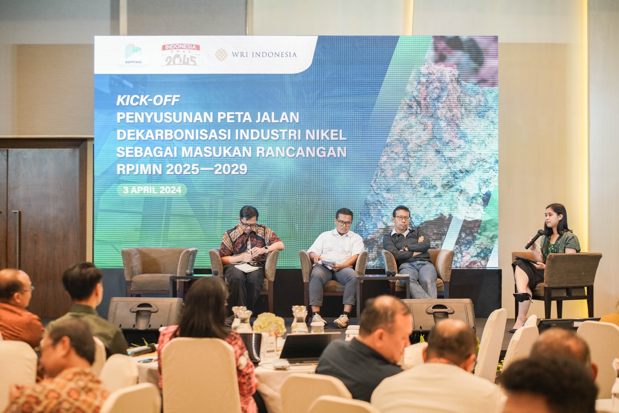 Bappenas Gandeng WRI Susun Peta Jalan Dekarbonisasi Industri Nikel