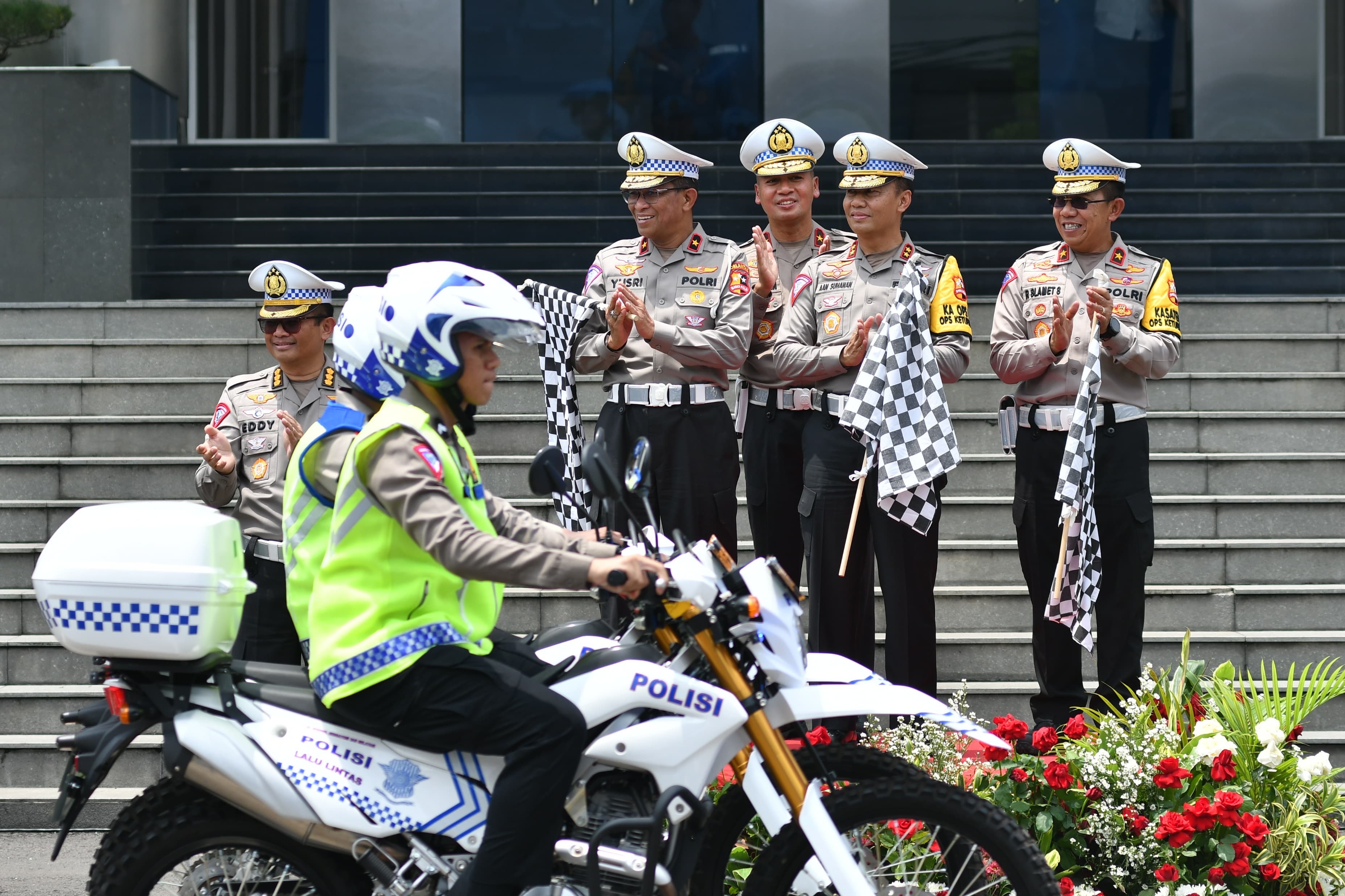 Amankan Mudik Lebaran, Korlantas Polri Terjunkan 138 Personel Pamatwil Operasi Ketupat 2024