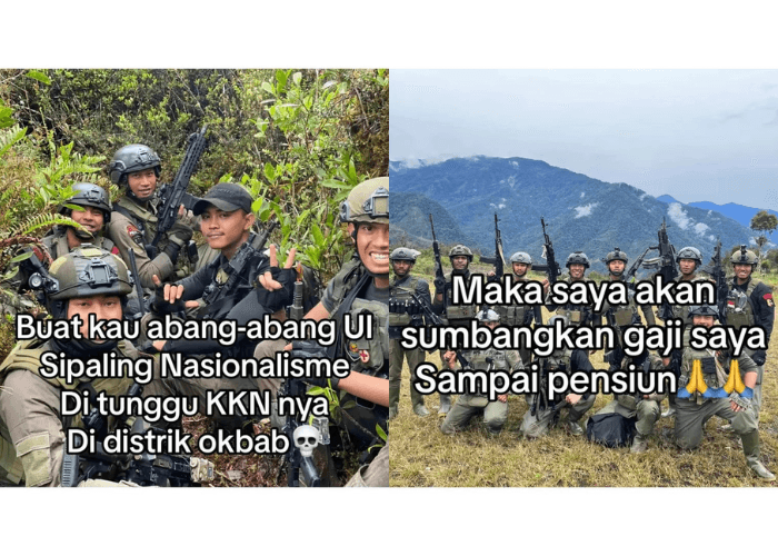 VIRAL BEM UI Ditantang KKN di Papua Usai Unggah Konten Pelanggaran HAM Oleh TNI, Netizen: Ayo Buktikan, Jangan Ngomong Doang!