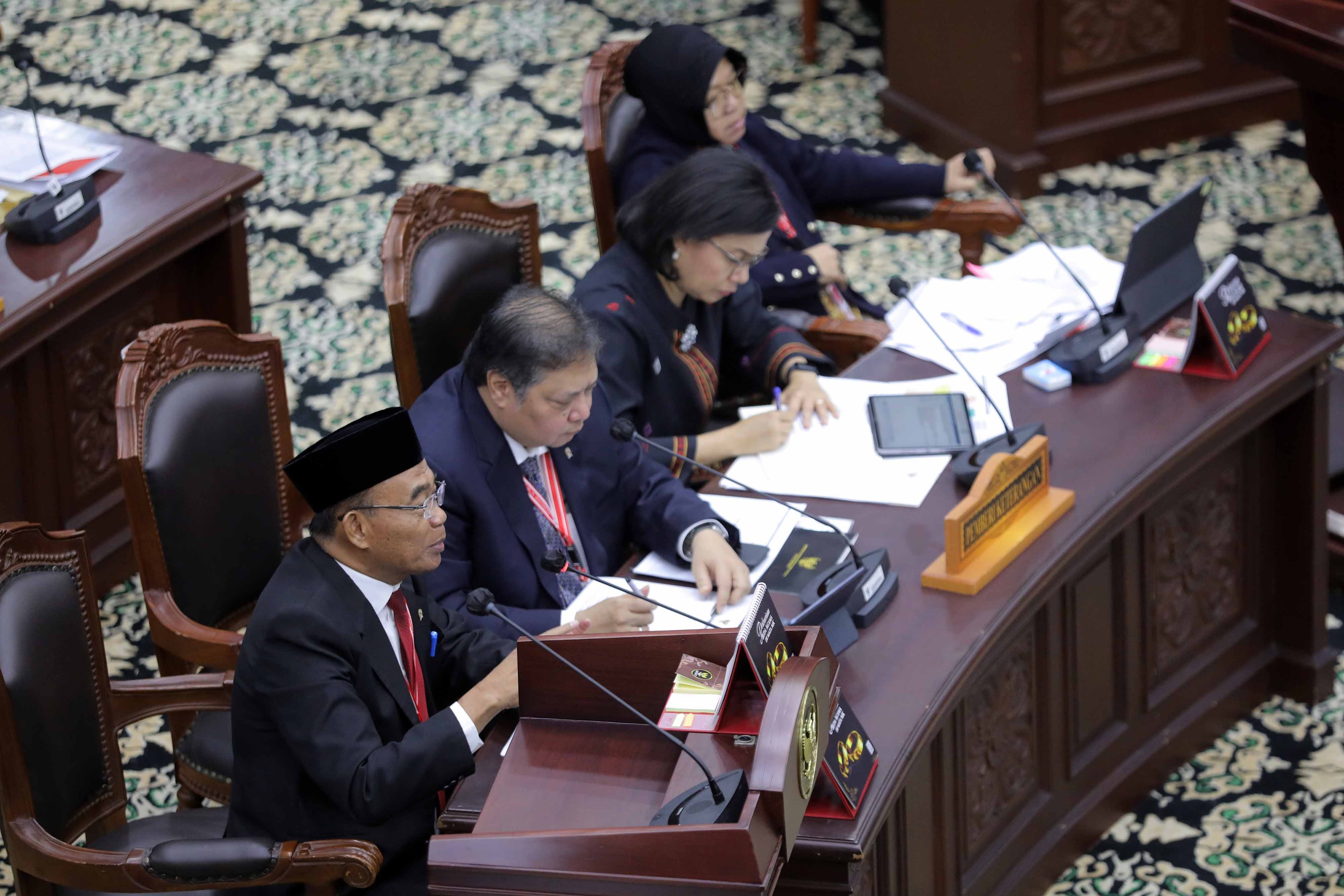 Dicecar Hakim MK, Menko PMK Muhadjir Effendy Jawab Frasa 'Penugasan Presiden'