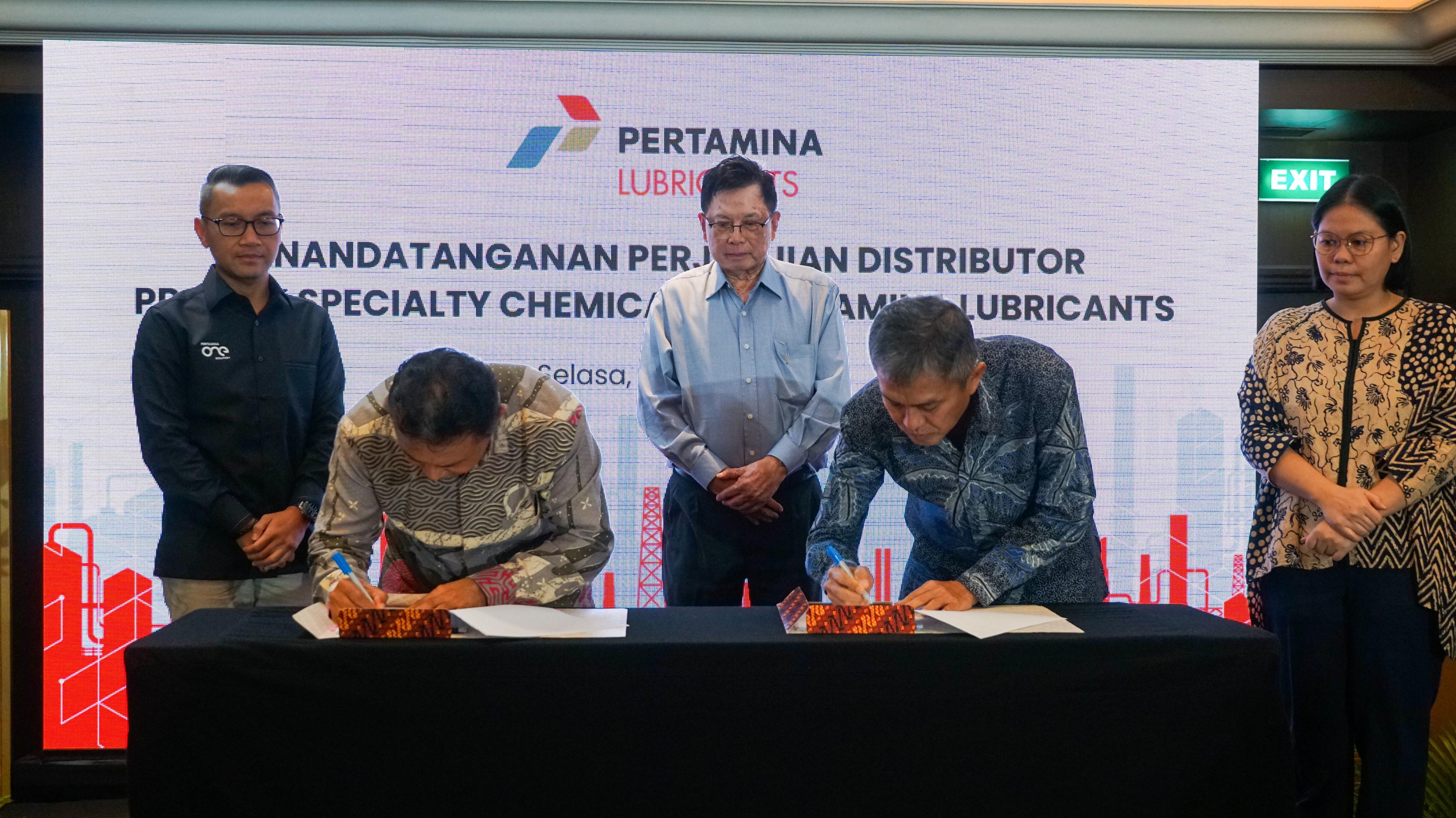 Gandeng Distributor Nasional, Pertamina Lubricants Perkuat Bisnis Specialty Chemicals