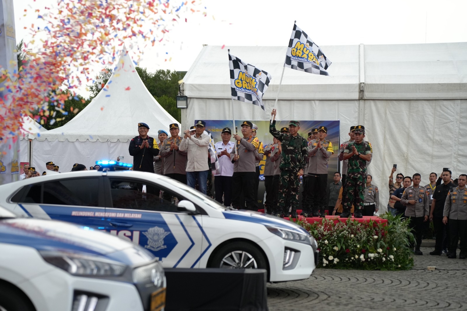 Kapolri Lepas Mudik Gratis Polri Presisi 2024, Berangkatkan 58 Ribu Pemudik