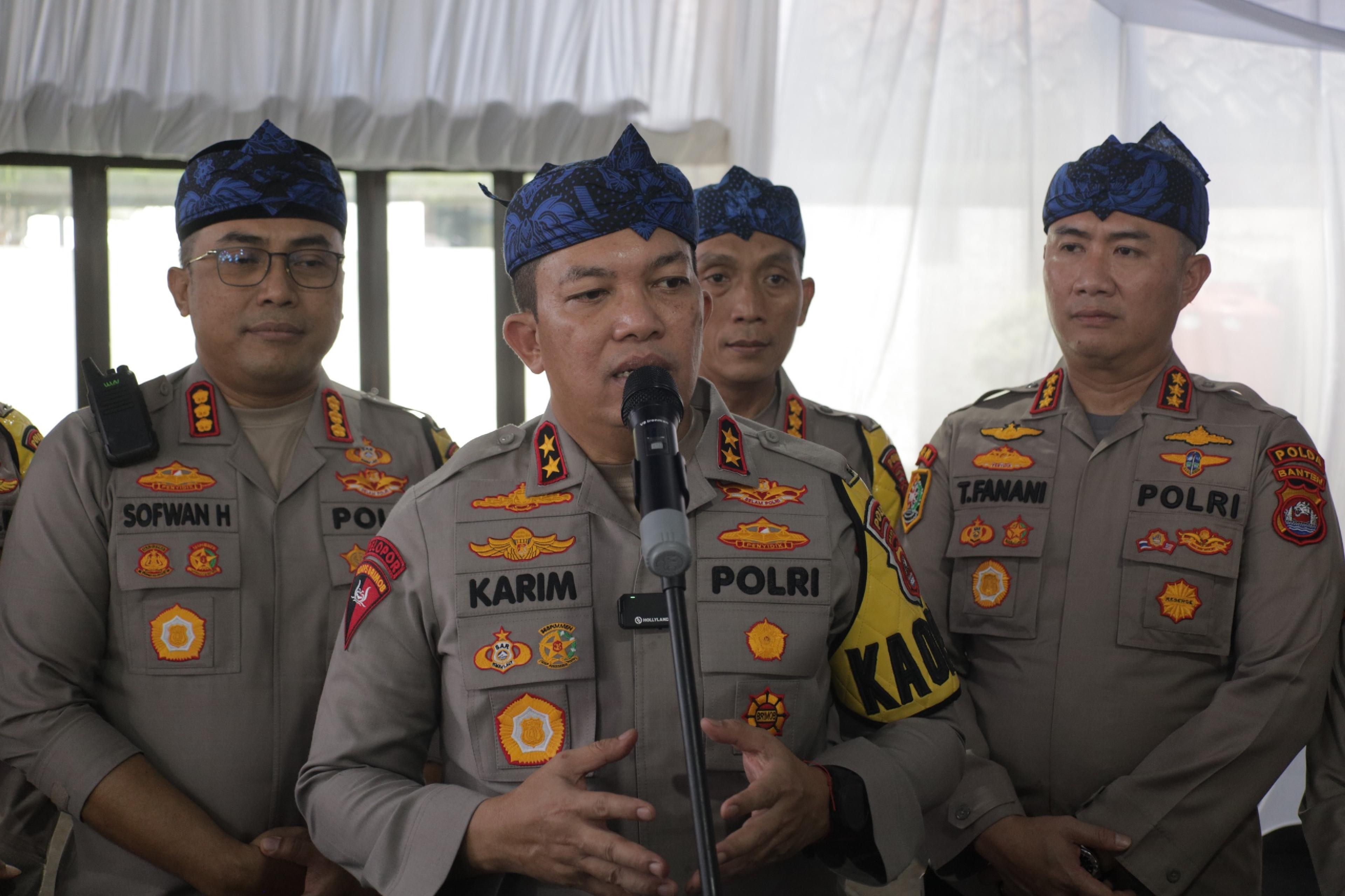 Antisipasi Kemacetan Saat Arus Balik, Polda Banten Pisahkan Jalur Motor dan Kendaraan Roda 4