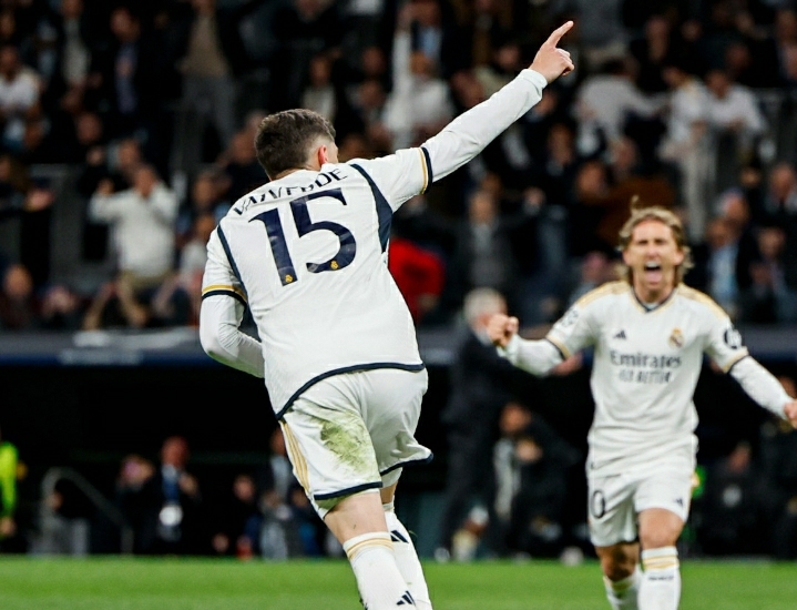 Madrid vs Man City: Federico Valverde Selamatkan Los Blancos dalam Drama 6 Gol di Bernabeu
