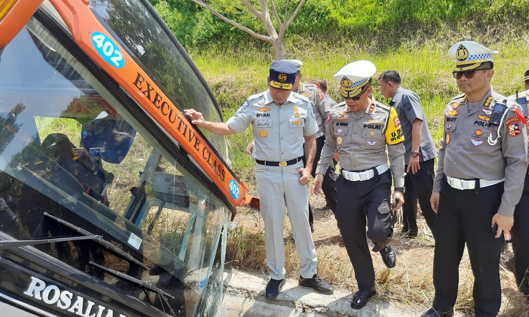 Polisi Tidak Temukan Jejak Rem dari Bus Rosalia Indah yang Kecelakaan di Tol Batang