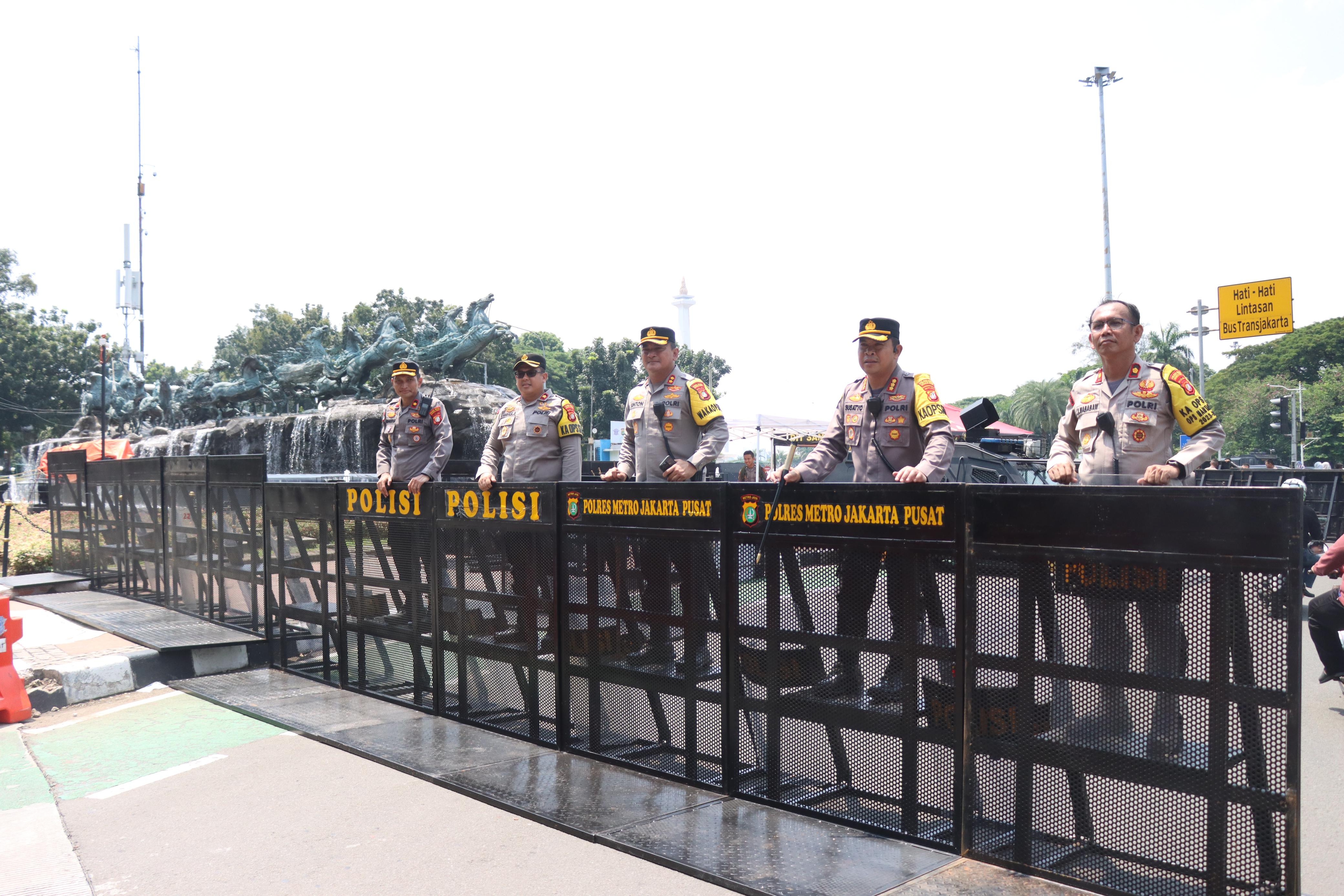 Ada Demo PHPU di Monas, Polisi Berlakukan Rekayasa Lalu Lintas