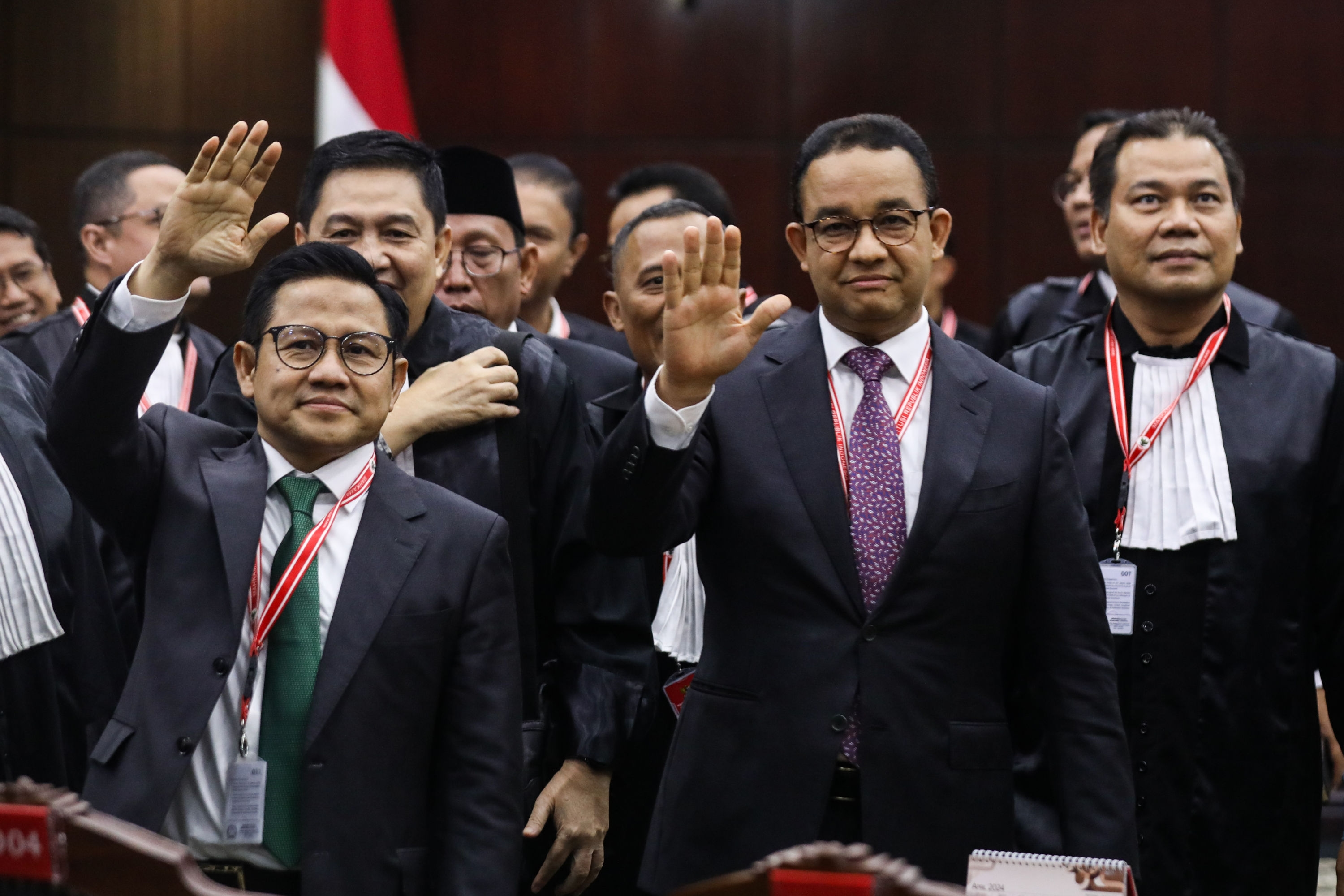 Anies-Cak Imin Sambangi Markas PKS Pasca Putusan Sengketa Pilpres 2024