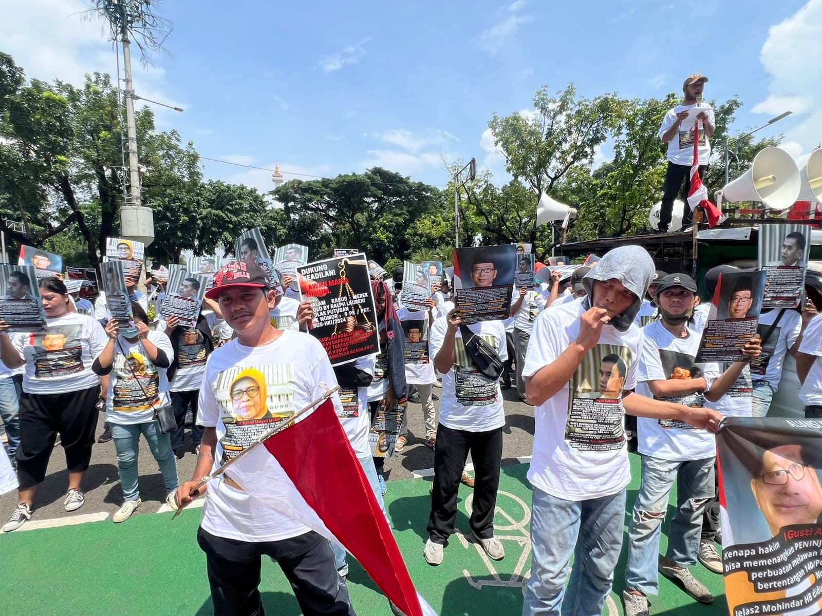 Karyawan PT PRLI Demo di MA, Suarakan Kekhawatiran PHK Massal