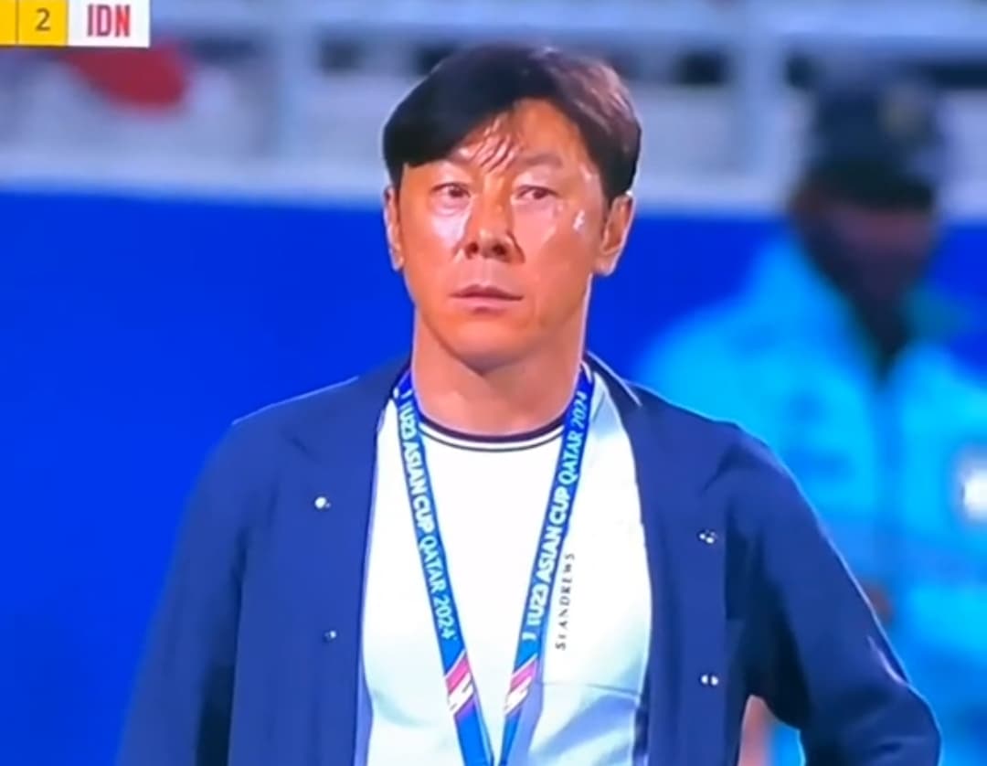 Tak Dapat Berbohong, Setengah Diri Shin Tae-yong Menangis Korea Selatan Dikalahkan Timnas Indonesia U-23