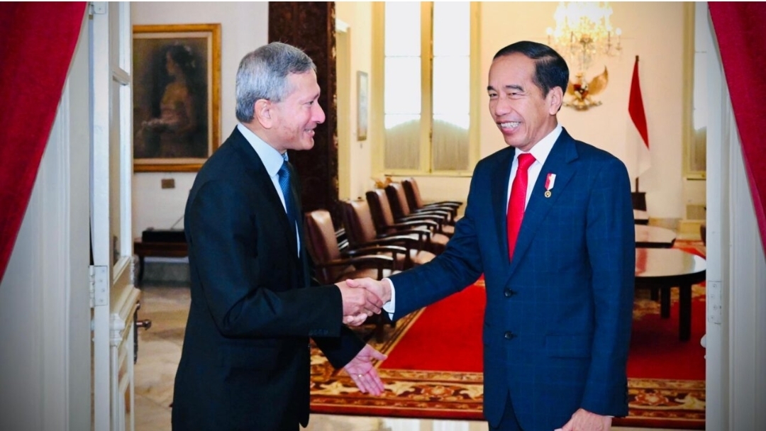Jokowi Terima Kunjungan Kehormatan Menlu Singapura, Ini yang Dibahas