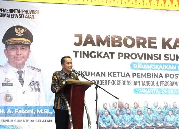 Pj Gubernur Agus Fatoni Tutup Jambore Kader PKK Tingkat Provinsi Sumsel