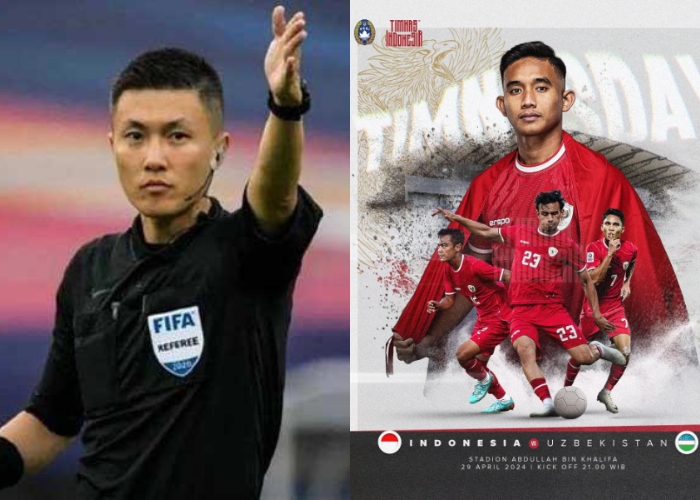 Profil Shen Yinhao, Wasit yang Pimpin Laga Timnas Indonesia U-23 vs Uzbikastan di Semifinal Piala Asia