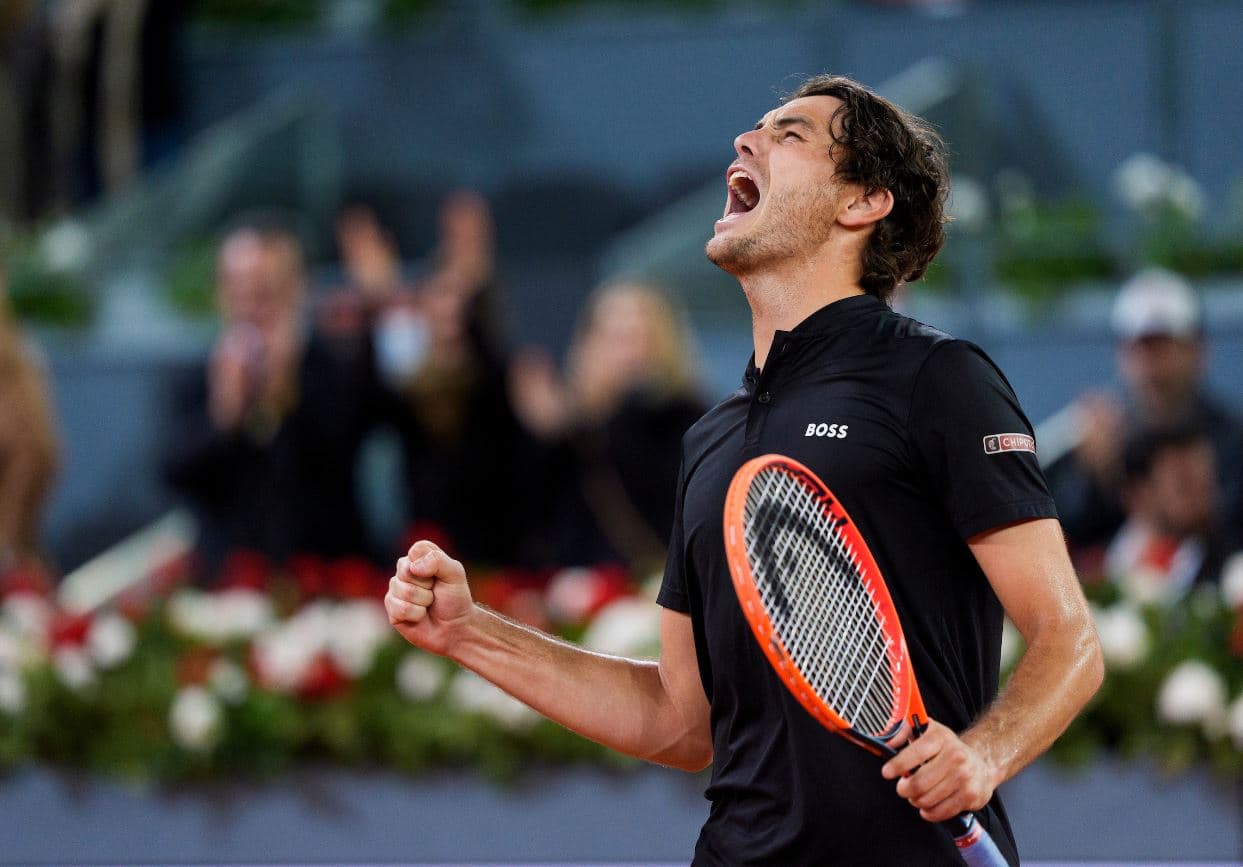 Madrid Terbuka: Taylor Fritz Amankan Tiket Masters 1000 Pertamanya Musim Ini