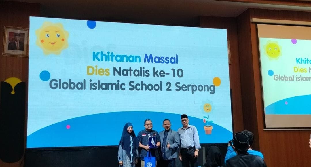 Rangkaian Dies Natalis Ke-10, GIS 2 Serpong Gelar Khitanan Massal