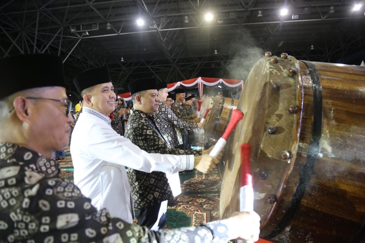 Pj Gubernur Agus Fatoni Buka MTQ XXX Tingkat Provinsi Sumsel Tahun 2024 di Kabupaten Muba