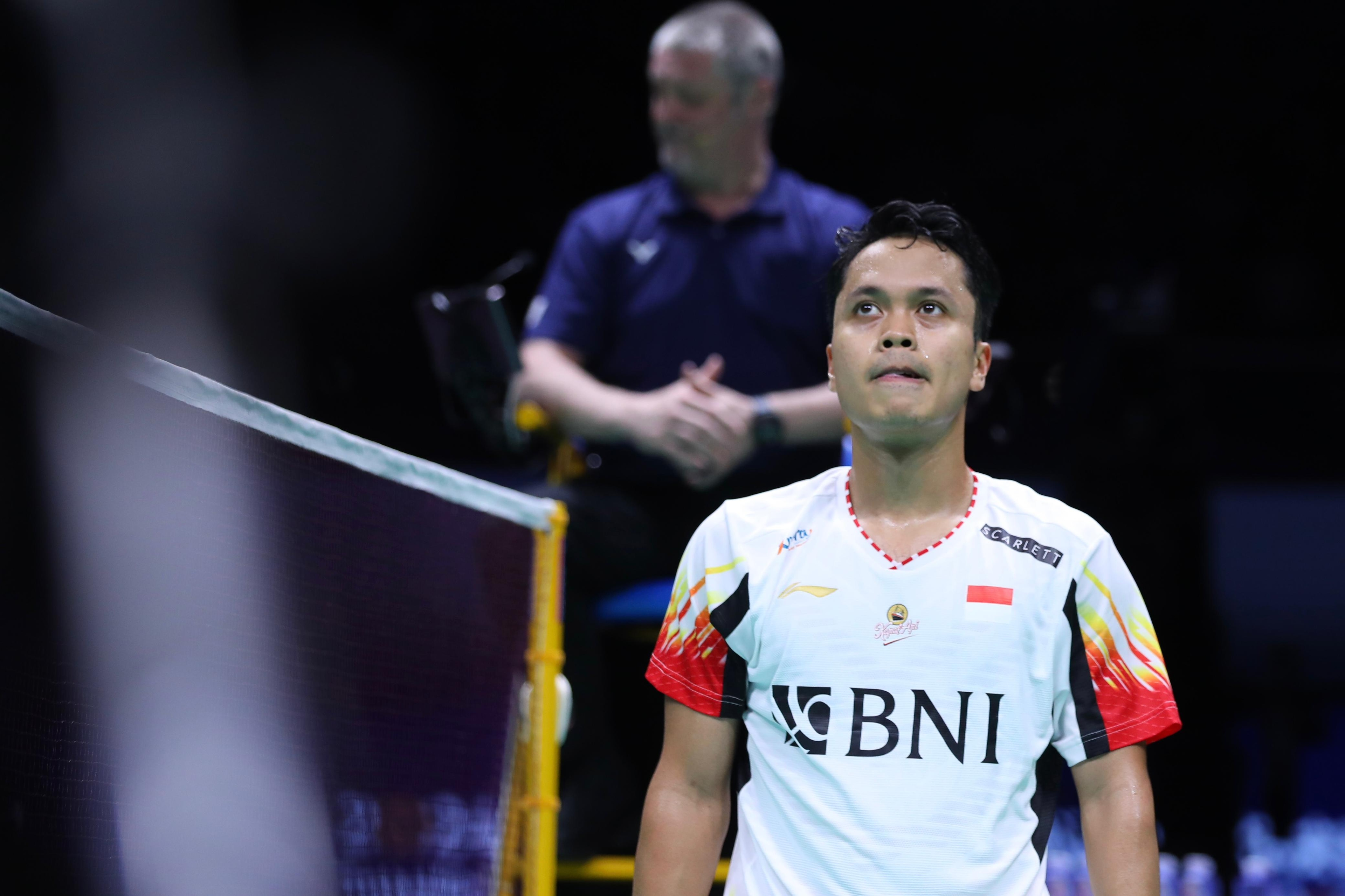 Piala Thomas: Anthony Ginting Takluk di Tangan Shi Yu Qi, Indonesia Sementara Tertinggal 0-1