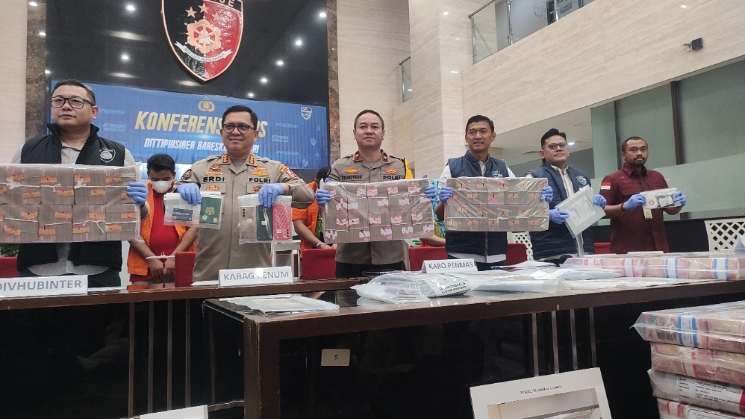 Rugikan Perusahaan Singapura Rp32 Miliar, Polri Bongkar Kasus Manipulasi Data Email Palsu