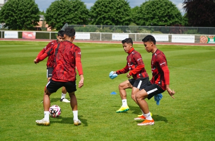 Tak Gentar dengan Skuad Mentereng Guinea, Timnas Indonesia U-23 Hadapi Cuaca Dingin Paris