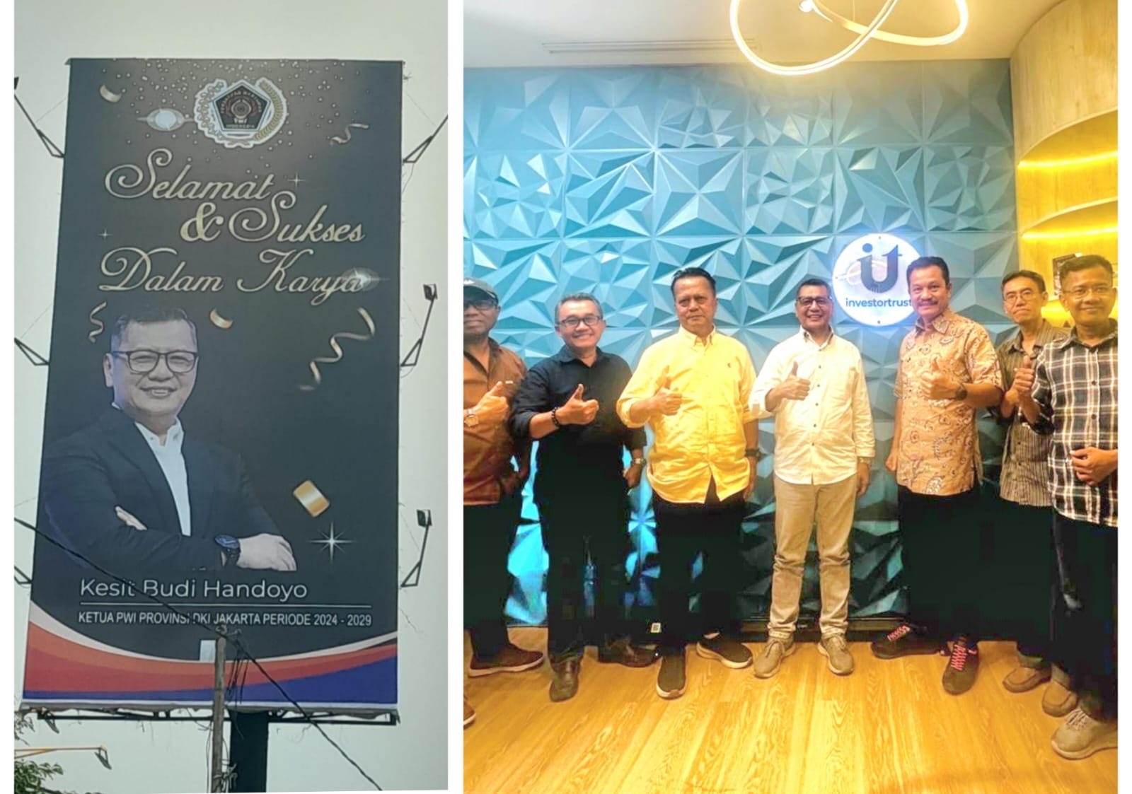 Terpilih Sebagai Ketua PWI Jaya, Kesit Budi Handoyo Segera Dilantik