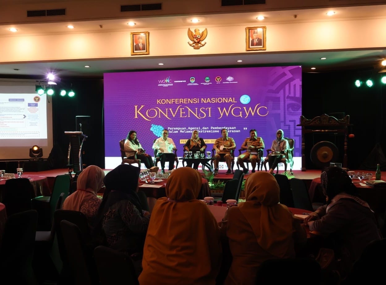 Kepala BNPT Dukung Upaya Dorong Partisipasi Aktif Perempuan Sebagai Agen Perdamaian dalam Konferensi Nasional WGWC