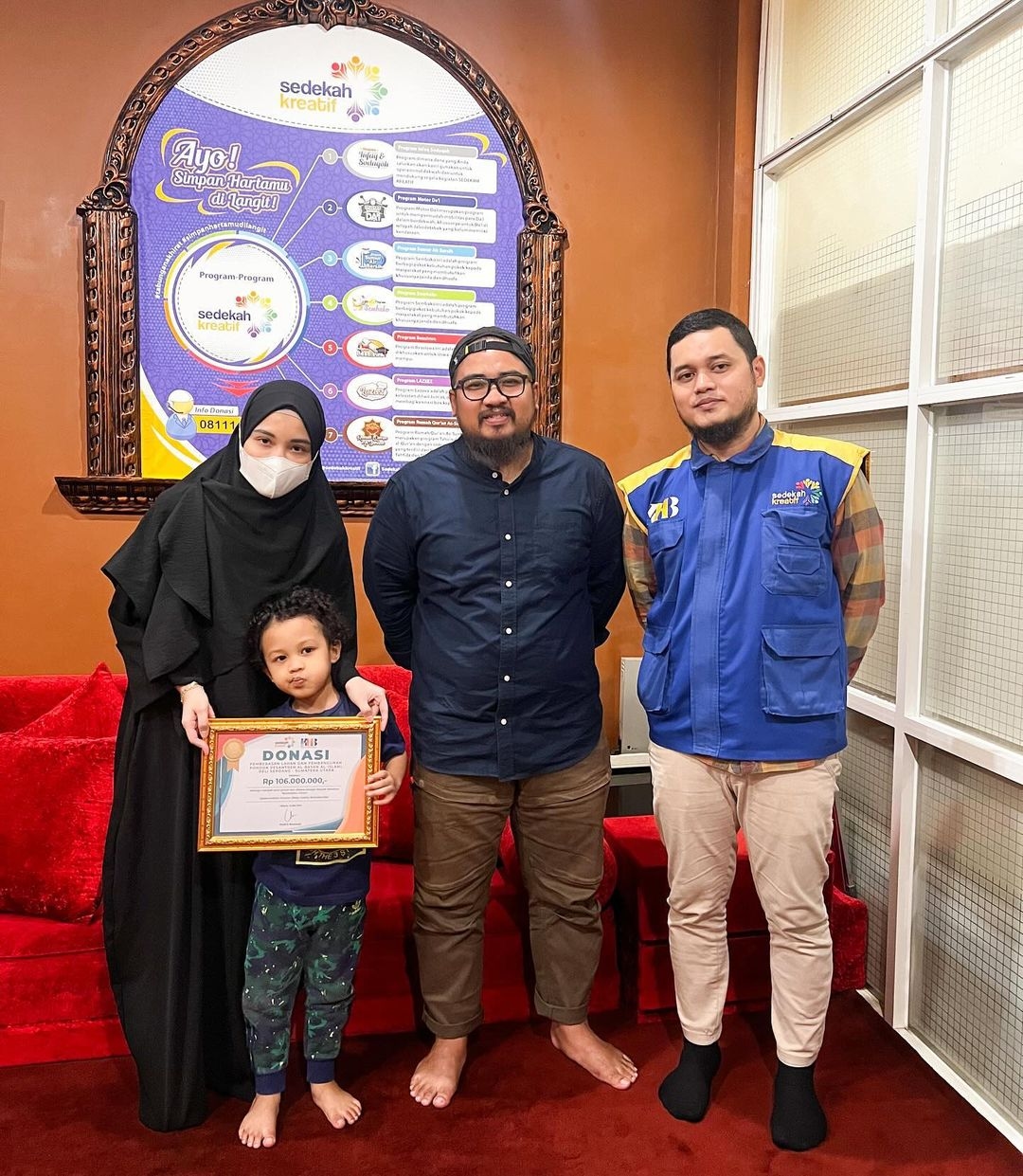 Hasil Lelang Vespa Babe Cabita Capai Rp212 Juta, Istri Serahkan ke Masjid