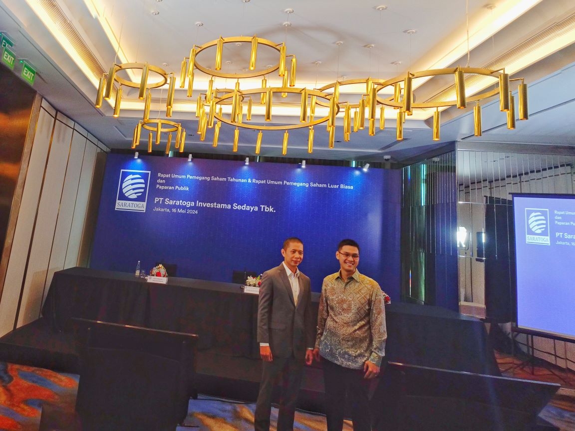 Aduh, Saratoga Batal Buyback 75 Juta Saham