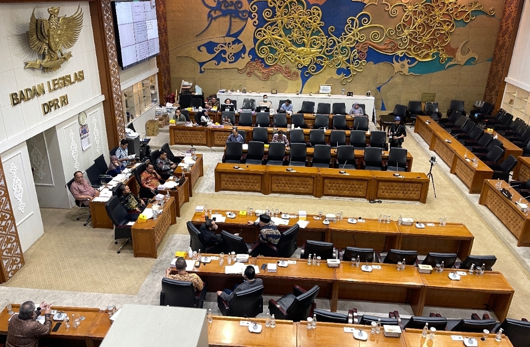 Di Tengah Rapat Pleno, DPR Umumkan Wihadi Wiyanto Jadi Ketua Baleg