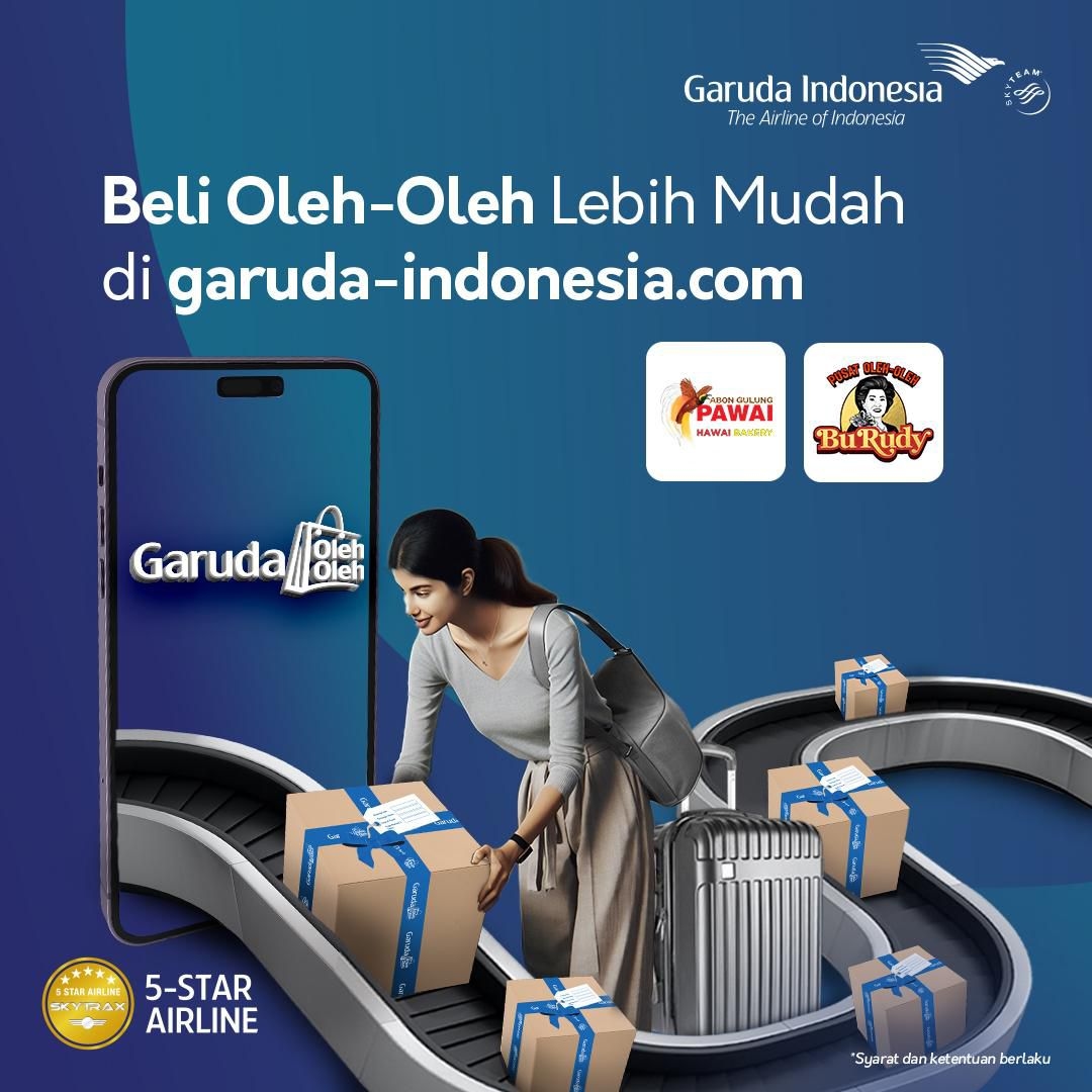 Dukung UMKM, Garuda Indonesia Luncurkan Inisiatif 'Garuda Oleh-oleh'