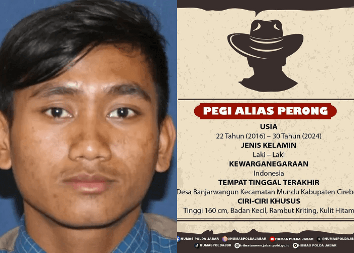 Begini Tampang Pegi Alias Perong DPO Pembunuhan Vina Cirebon, Netizen: Nangkep Ginian 8 Tahun?