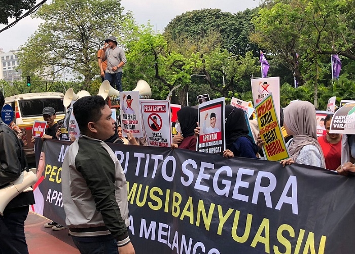 Mahasiswa Desak Mendagri Pecat Sekda Muba, Ini Dugaan Kasusnya