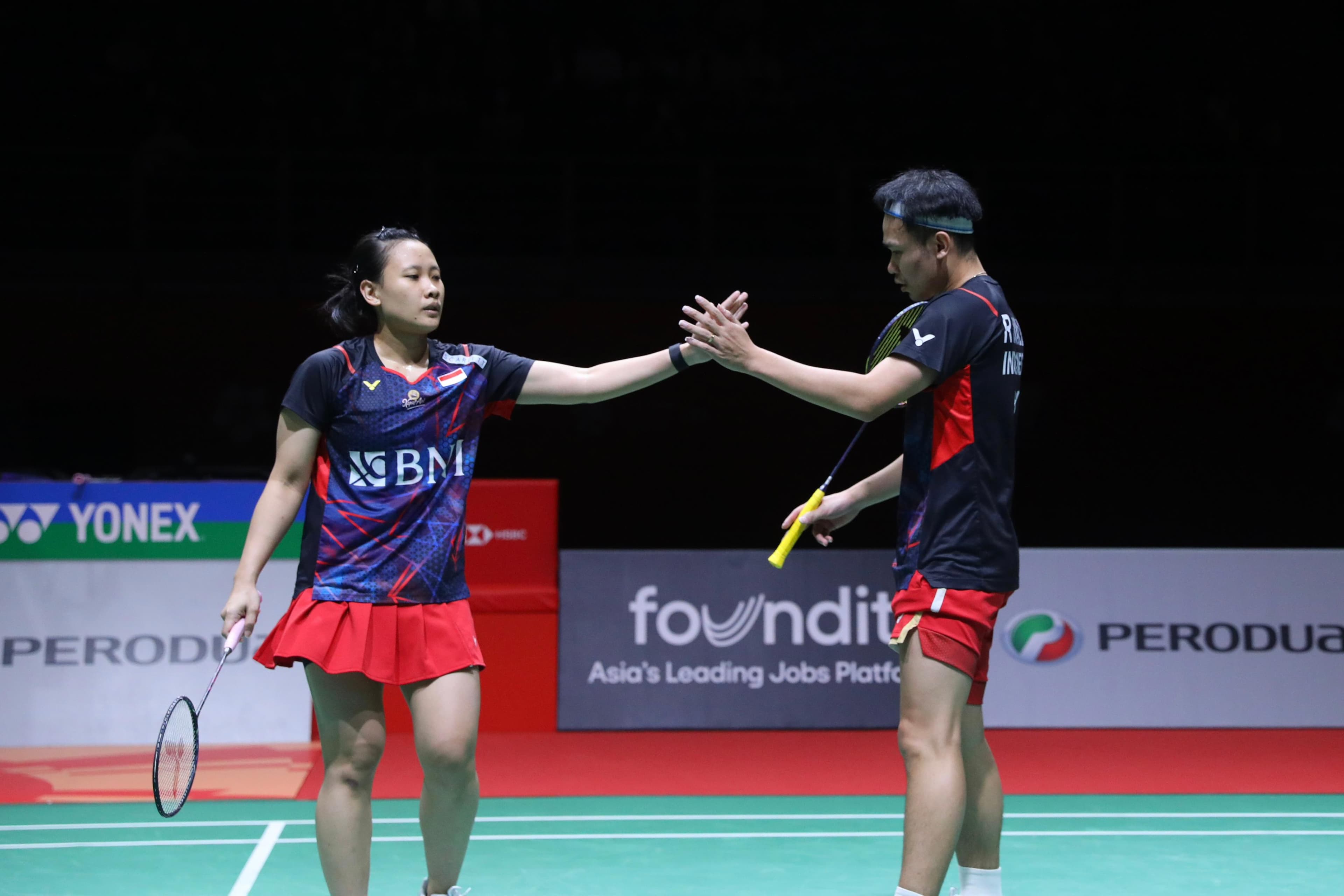 Rinov/Pitha Ditaklukkan Pasangan Malaysia, Indonesia Tanpa Gelar di Malaysia Masters 2024