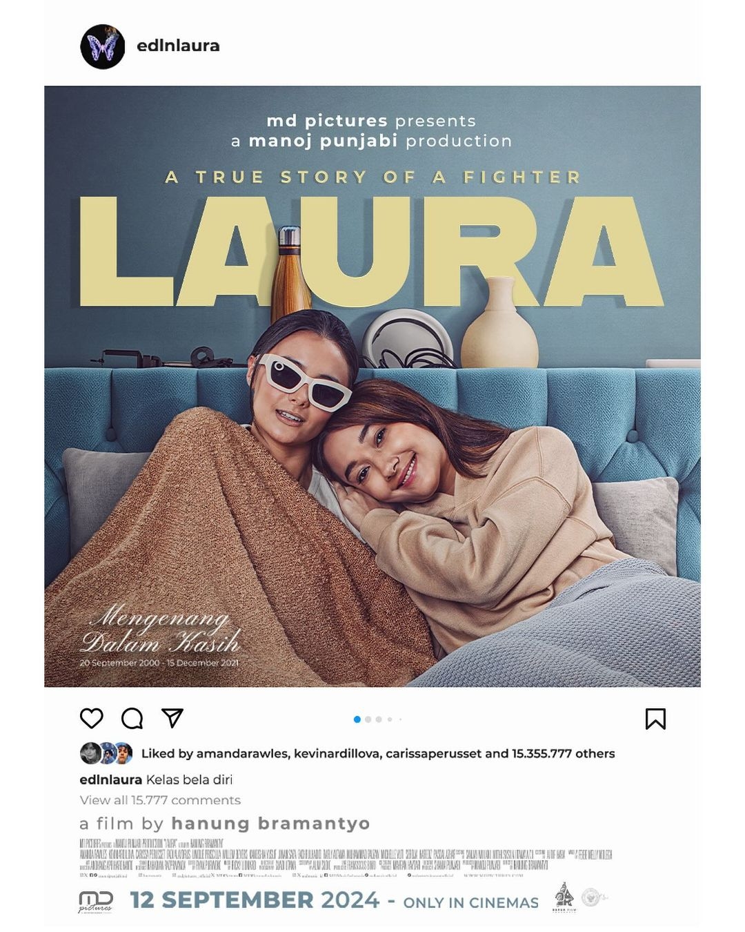 Resmi Rilis Trailer! Ini Daftar Pemain dan Tanggal Tayang Film Laura, Diangkat dari Kisah Hidup Laura Anna